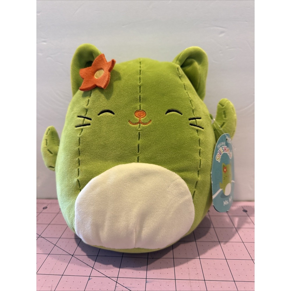Original Ms Miss The Cat 9" Plush Ultrasoft Squishmallow Toy NWT